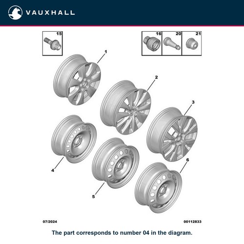 Genuine vauxhall spare - vauxhall,